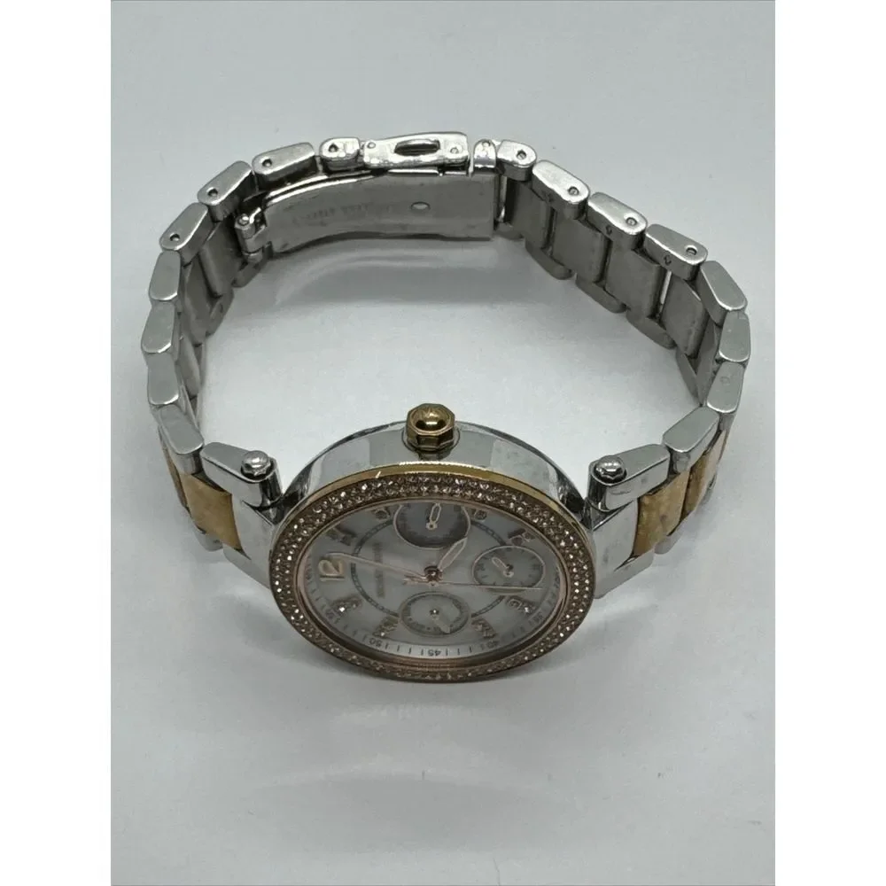 Michael Kors Mini Parker MK6306 Women's Two-tone Analog Dial Quartz Watch JNA791